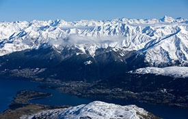 majestic mountains of Queenstown